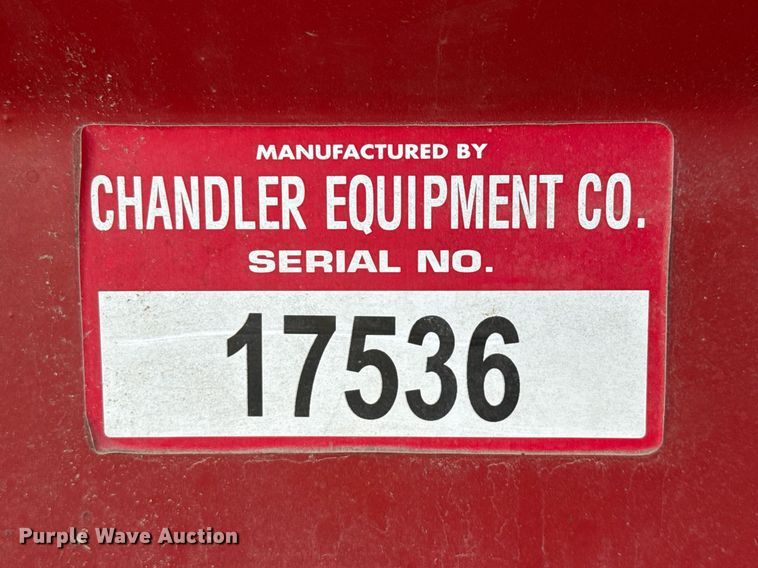 image for item EJ3661 Chandler Equipment Co. manure spreader