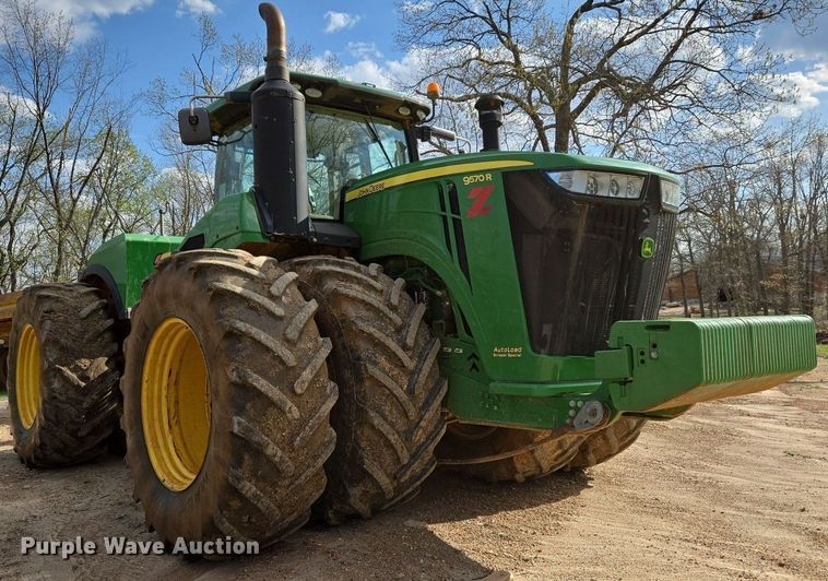 image for item EJ7398 2016 John Deere 9570R Scraper Special 4WD tractor