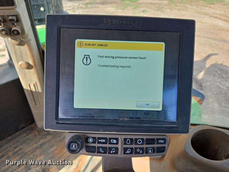 image for item EJ7398 2016 John Deere 9570R Scraper Special 4WD tractor