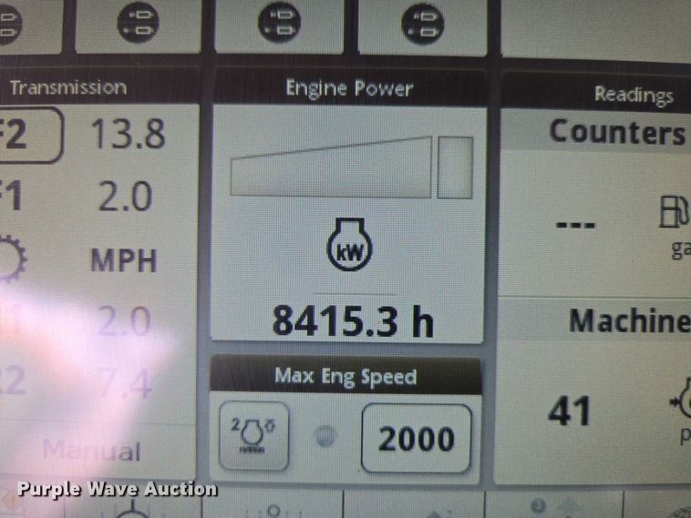 image for item EJ7398 2016 John Deere 9570R Scraper Special 4WD tractor