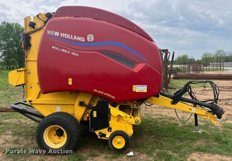 image for item EL2038 2022 New Holland 460RB round baler
