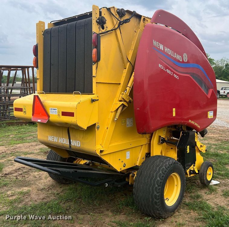 image for item EL2038 2022 New Holland 460RB round baler