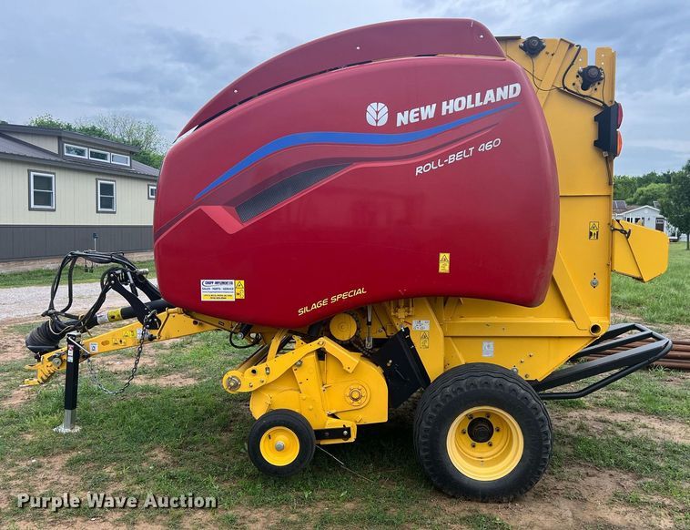 image for item EL2038 2022 New Holland 460RB round baler