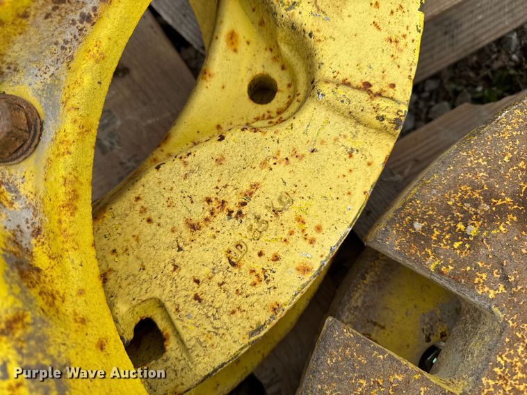 image for item EM3766 (9) John Deere wheel weights