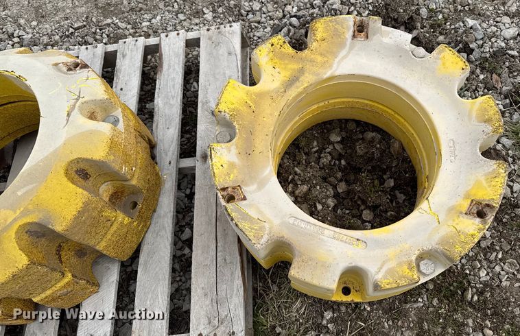 image for item EM3766 (9) John Deere wheel weights