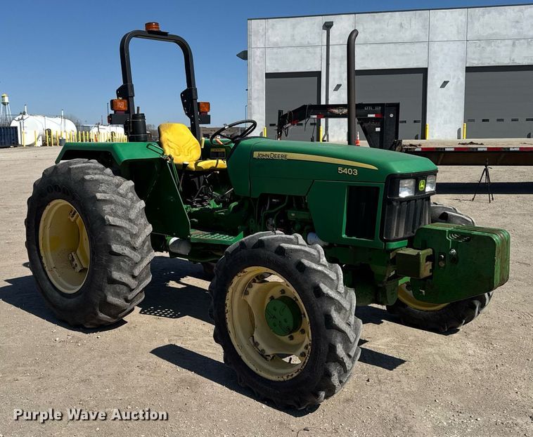 image for item EM3789 John Deere 5403 MFWD tractor
