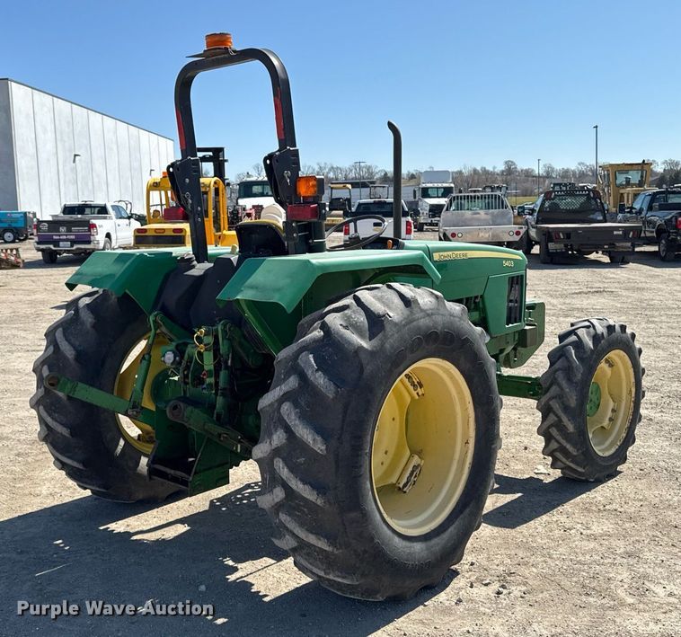 image for item EM3789 John Deere 5403 MFWD tractor