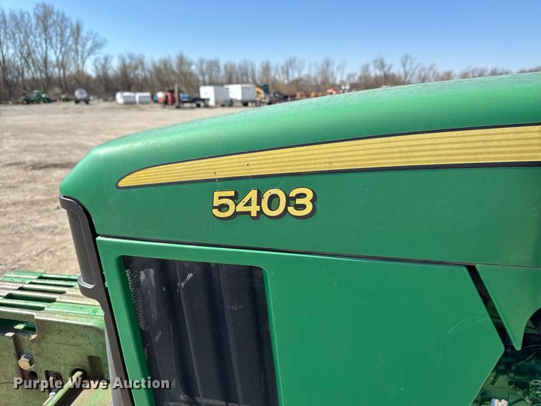 image for item EM3789 John Deere 5403 MFWD tractor