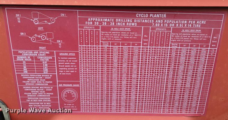 image for item EM7032 International 800 Cyclo Air air seeder
