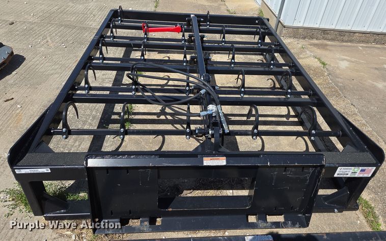 image for item EN3620 Norden 510F 510F skid steer bale accumulator grapple