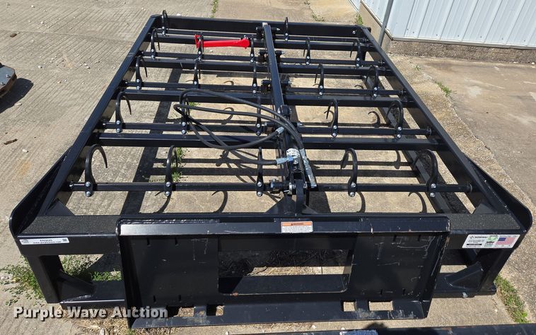 image for item EN3620 Norden 510F 510F skid steer bale accumulator grapple