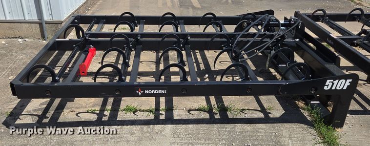 image for item EN3620 Norden 510F 510F skid steer bale accumulator grapple