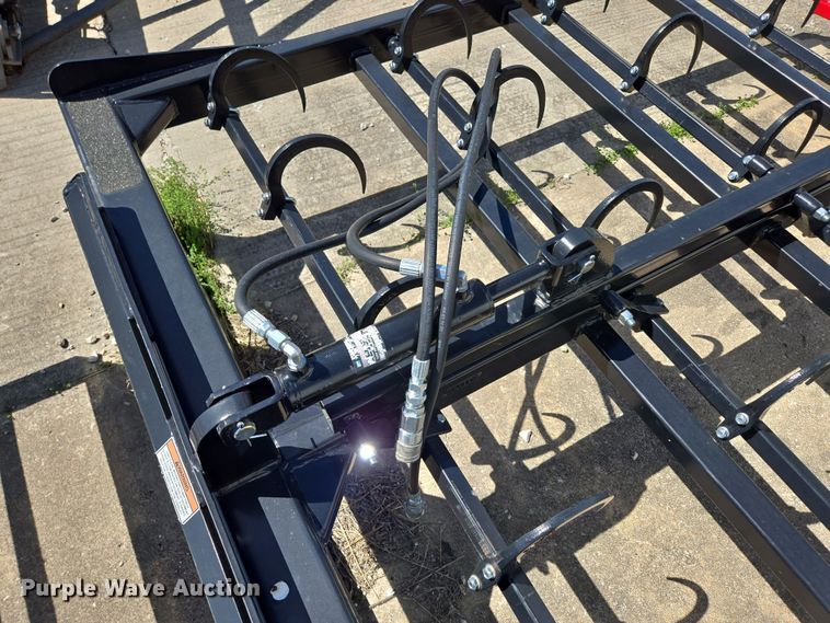 image for item EN3620 Norden 510F 510F skid steer bale accumulator grapple