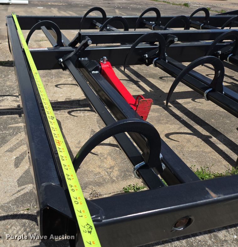 image for item EN3620 Norden 510F 510F skid steer bale accumulator grapple