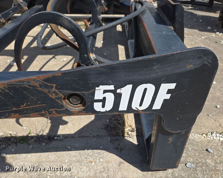 image for item EN3621 Kuhns 510F skid steer bale accumulator grapple