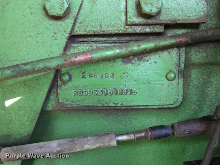 image for item EN3624 John Deere 5400 forage harvester