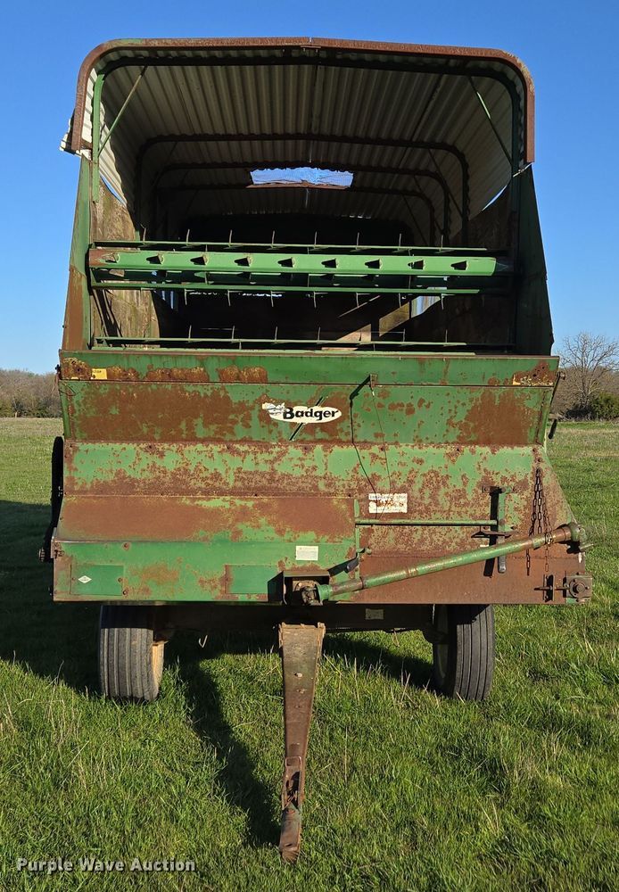 image for item EN3625 Badger silage wagon