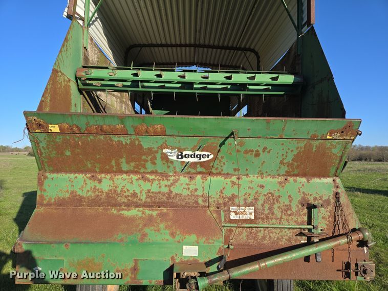 image for item EN3625 Badger silage wagon