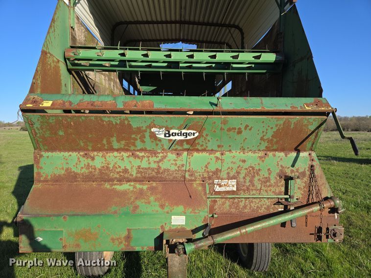 image for item EN3625 Badger silage wagon