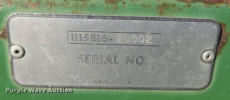 image for item EN3625 Badger silage wagon