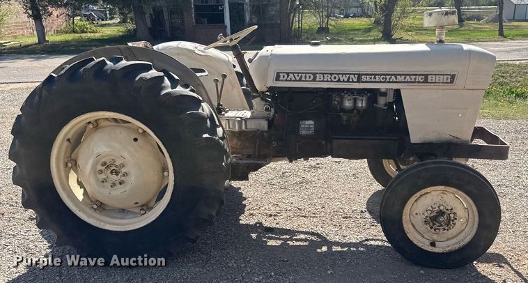image for item EQ1307 1970 David Brown Selectamatic 880 tractor