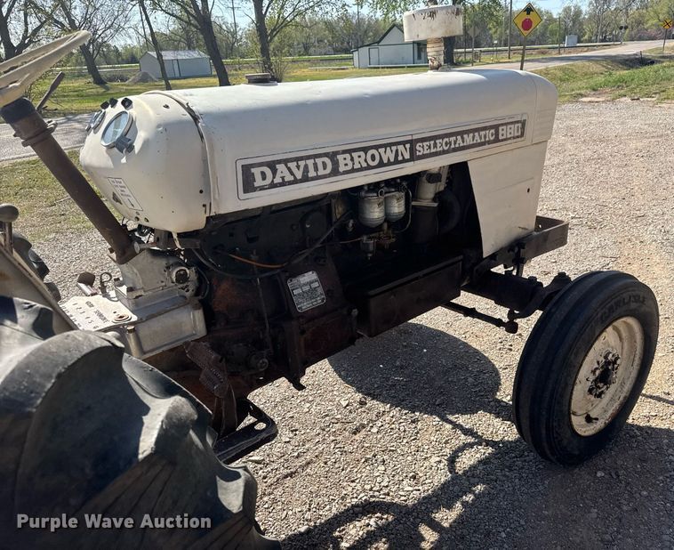 image for item EQ1307 1970 David Brown Selectamatic 880 tractor