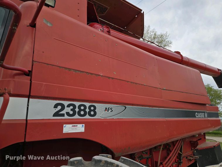 image for item EQ3998 1998 Case IH 2388 AFS combine