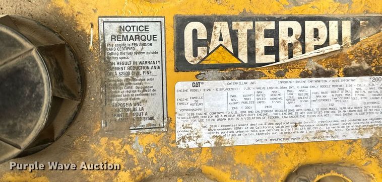 image for item DH9920 2001 Sterling Truck L7500 Series flatbed truck