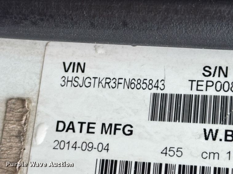 image for item DO0799 2015 Caterpillar CT660 semi truck