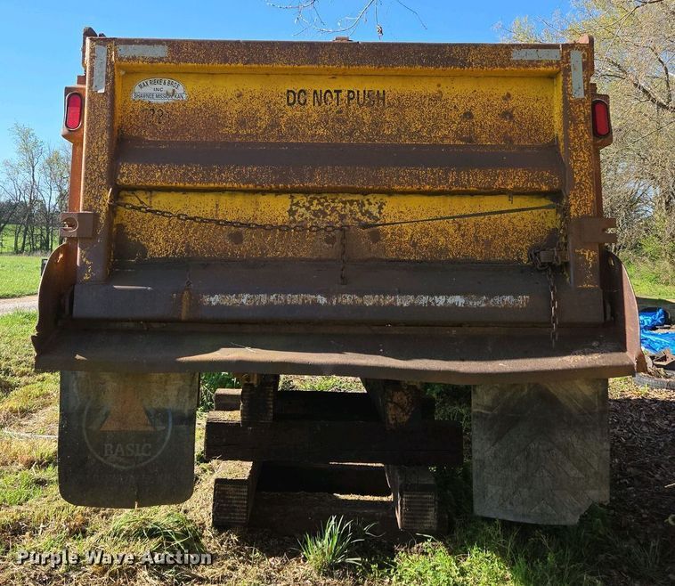 image for item DP6331 Ox Bodies dump truck bed