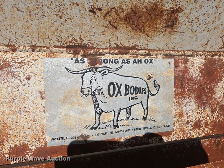 image for item DP6331 Ox Bodies dump truck bed