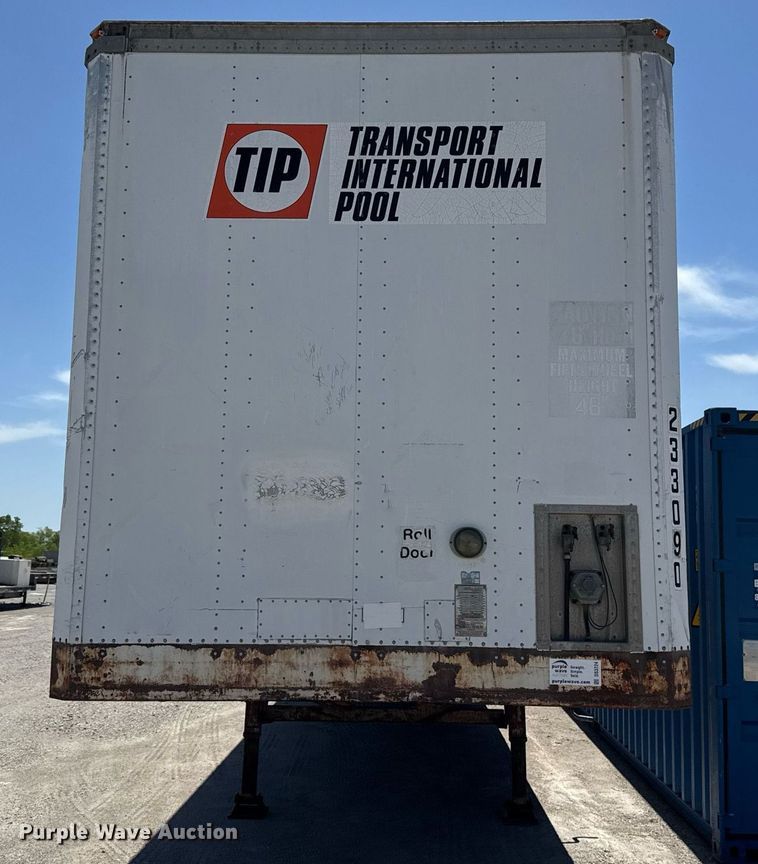 image for item DS3724 1992 Monon MA3-00-ST-48W dry van trailer