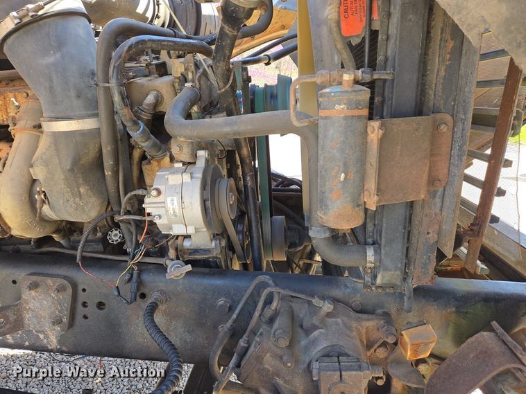 image for item DS5377 1991 Ford L9000 flatbed truck