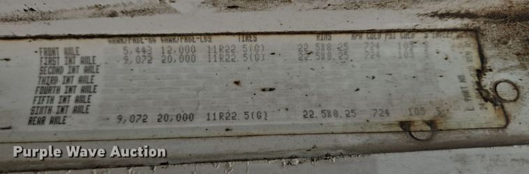 image for item DT4784 2006 Freightliner CL120 semi truck