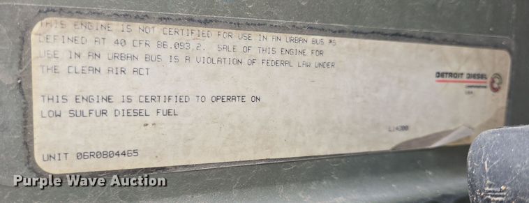 image for item DT4786 2005 Freightliner CL120 semi truck