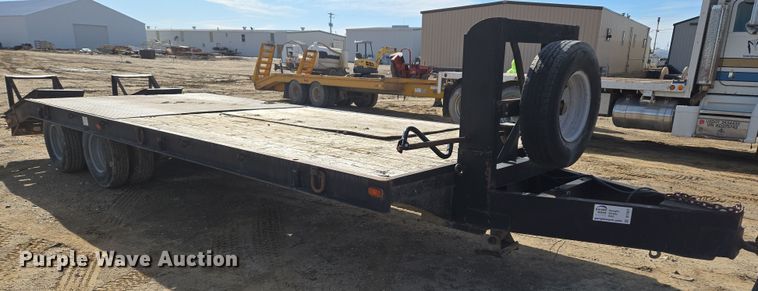 image for item DT7071 1977 Belshe equipment trailer