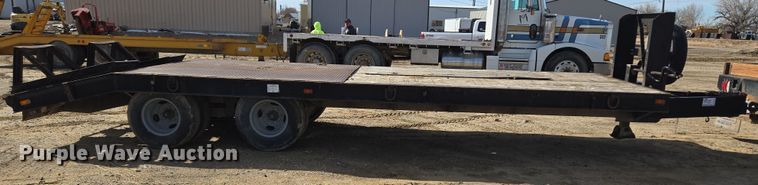 image for item DT7071 1977 Belshe equipment trailer