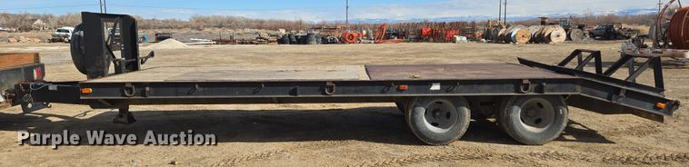image for item DT7071 1977 Belshe equipment trailer