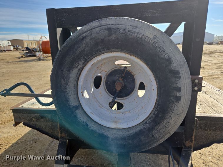 image for item DT7071 1977 Belshe equipment trailer