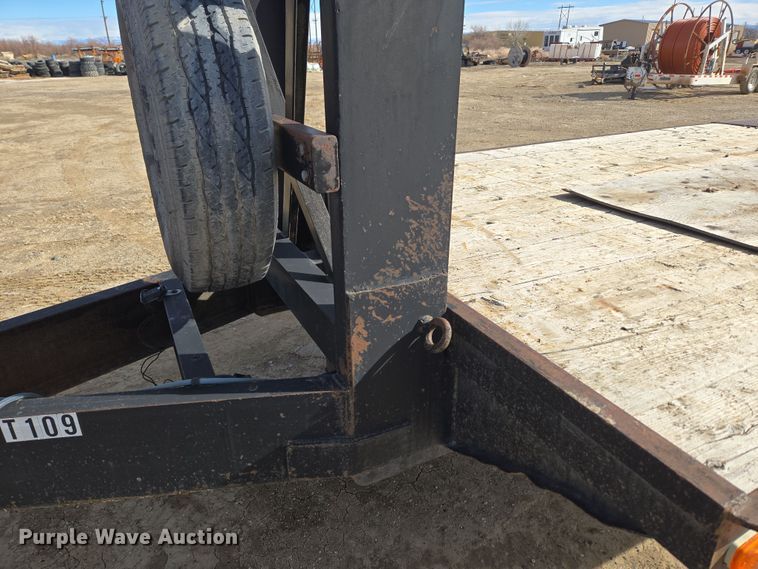 image for item DT7071 1977 Belshe equipment trailer