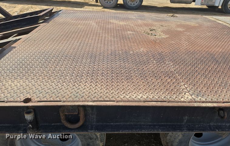 image for item DT7071 1977 Belshe equipment trailer