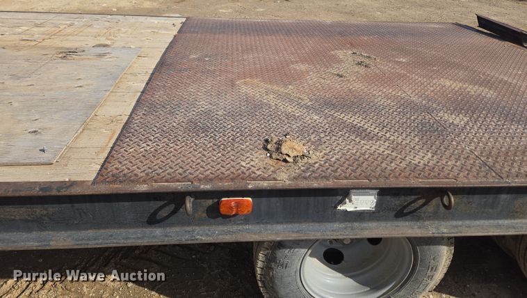 image for item DT7071 1977 Belshe equipment trailer