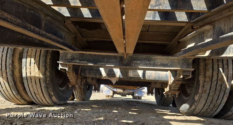 image for item DT7071 1977 Belshe equipment trailer