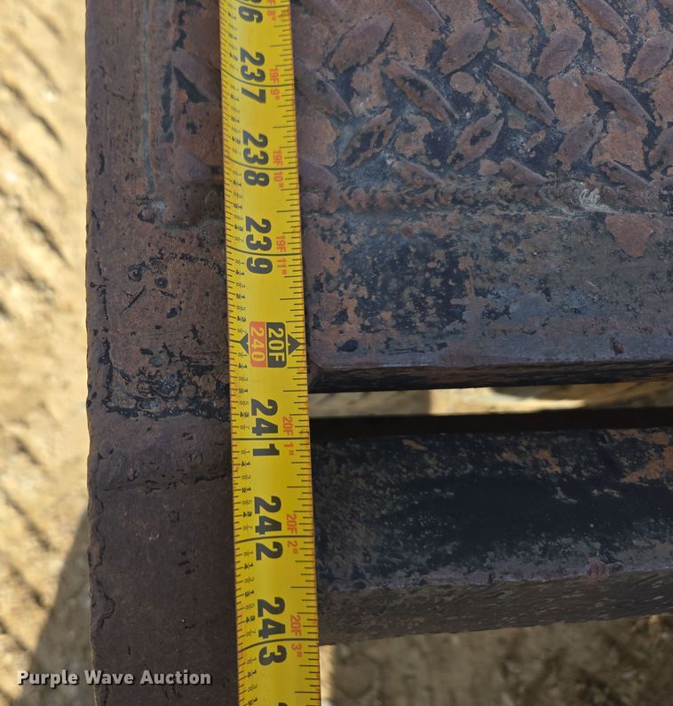 image for item DT7071 1977 Belshe equipment trailer