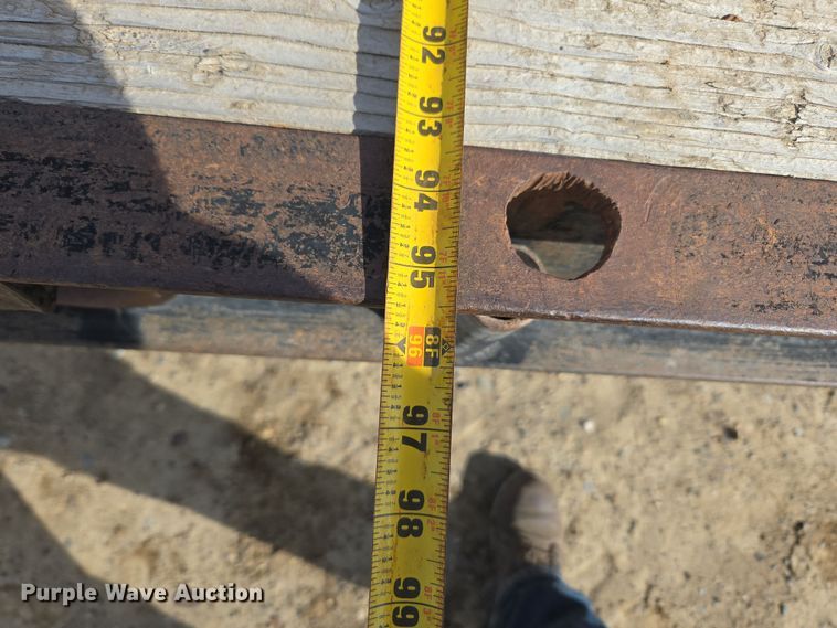 image for item DT7071 1977 Belshe equipment trailer