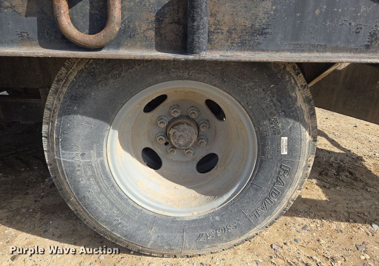 image for item DT7071 1977 Belshe equipment trailer