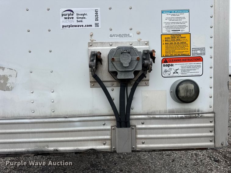 image for item DU3441 2016 Utility VS2DX dry van trailer