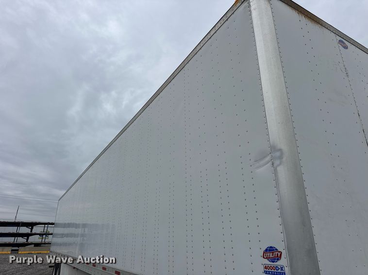 image for item DU3441 2016 Utility VS2DX dry van trailer