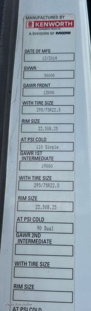 image for item DV1902 2015 Kenworth T680 semi truck