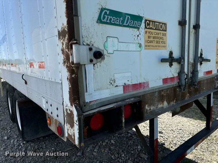 image for item DV1910 2005 Great Dane 7411TP-SA dry van trailer